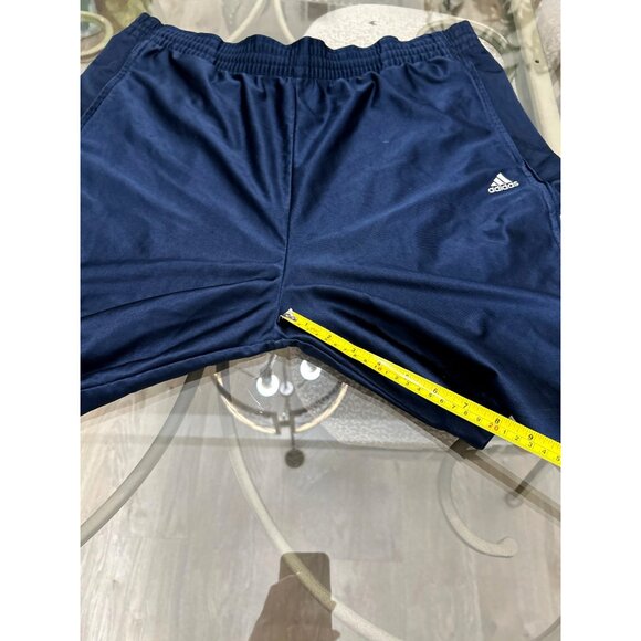 Adidas Mens Navy Blue Athletic Shorts Size L - Picture 5 of 6